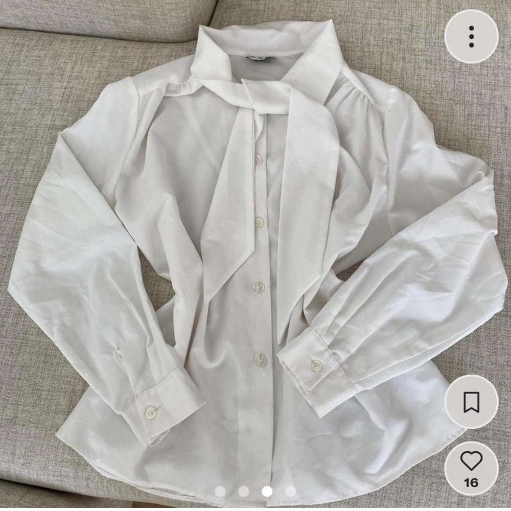 80s cascade necktie top